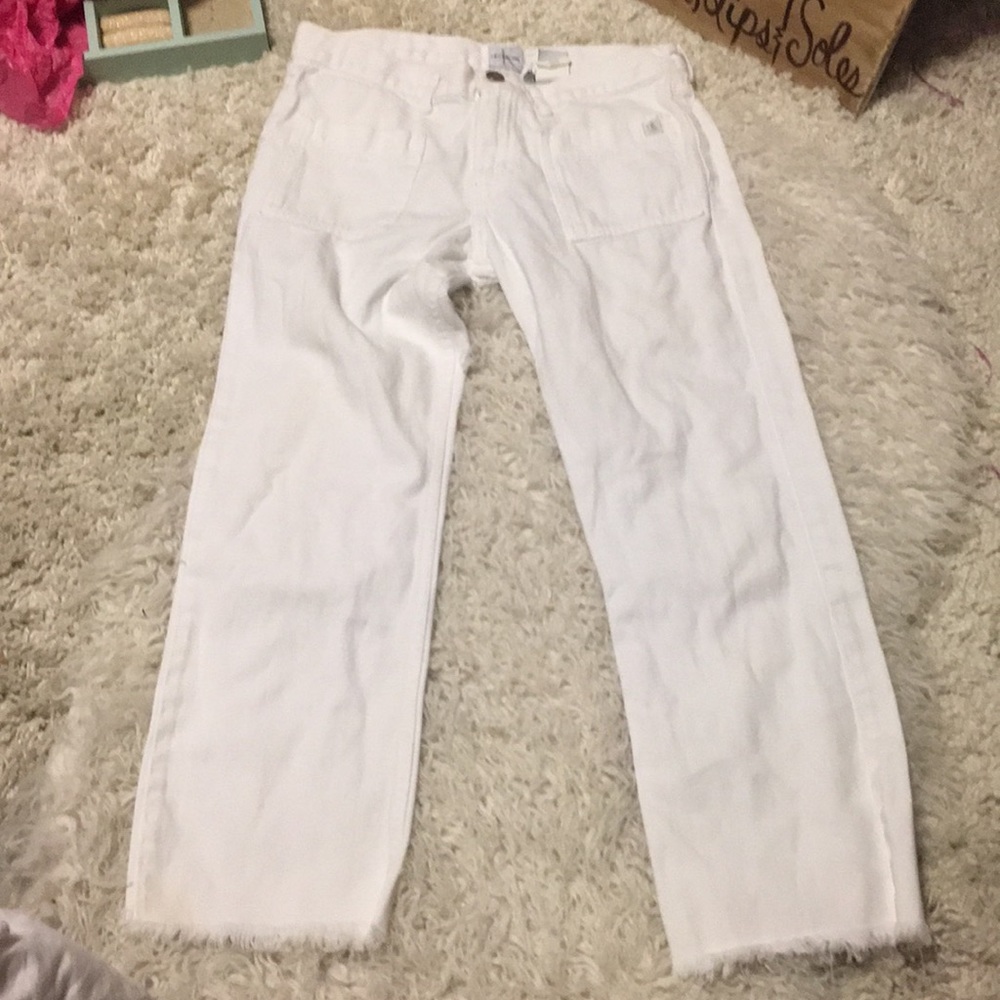 4/$50 CK Jeans Caprilength fray